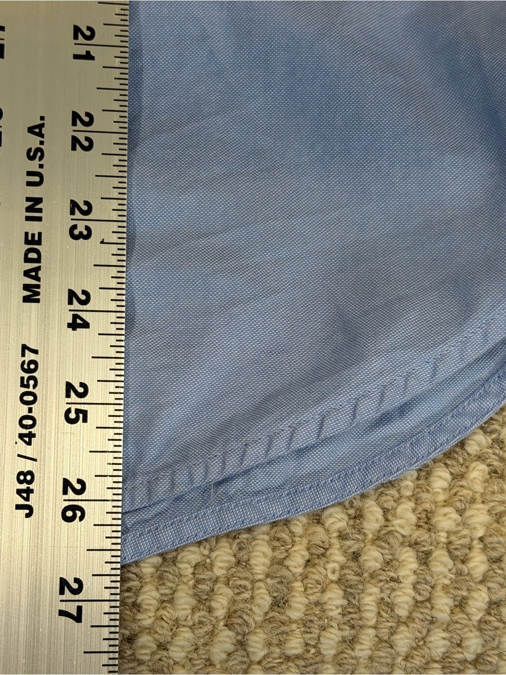 BODEN Button Down Shirt Long Sleeve Casual Womens Size 8R Light Blue - Picture 5 of 10